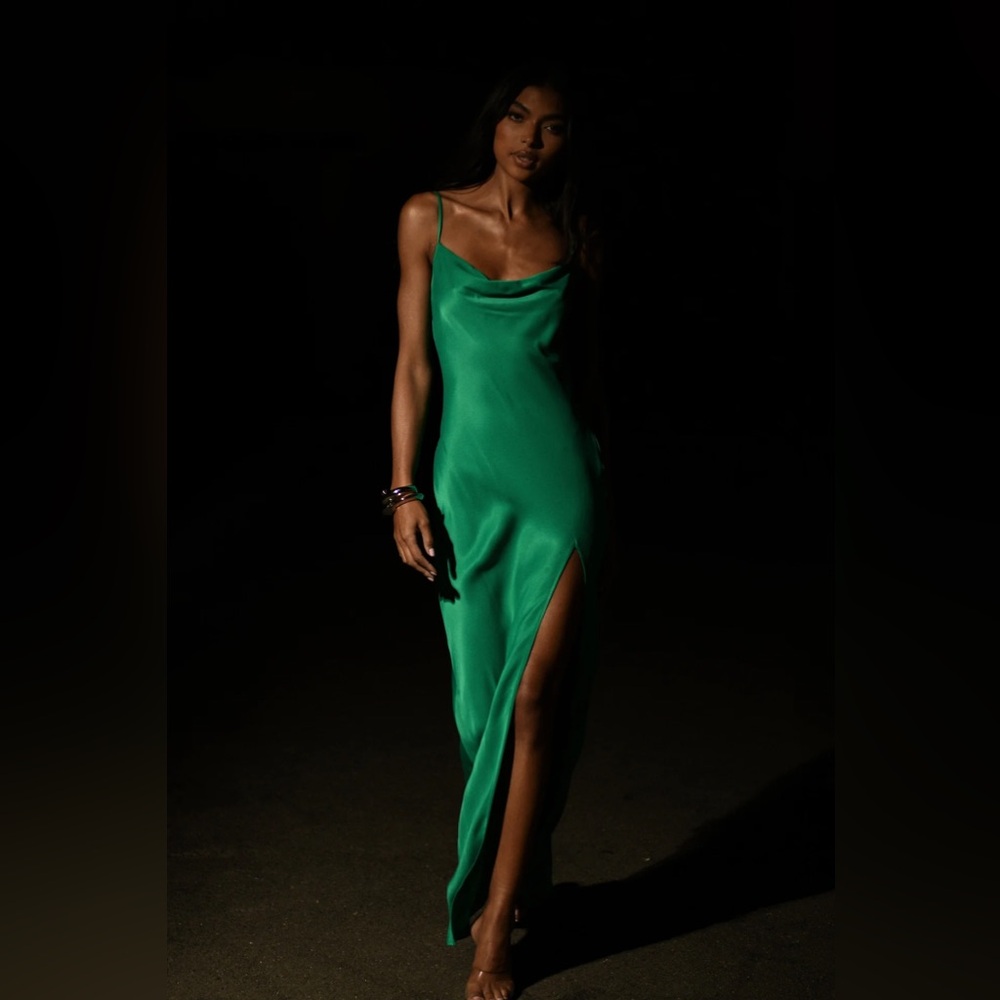 Meshki Green Maxi Dress